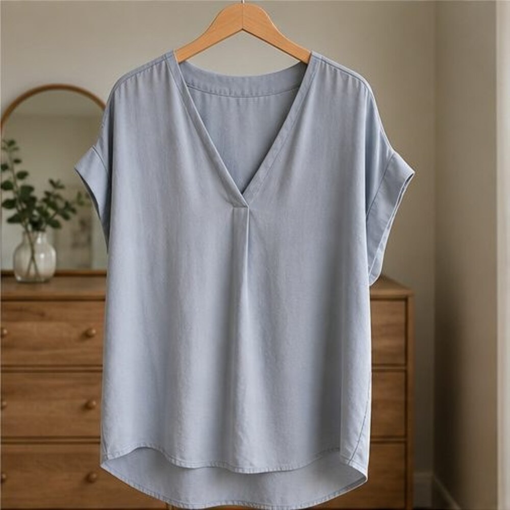 Gray Cami Blouse